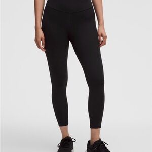 Lululemon Black Fast and Free 25 Leggings